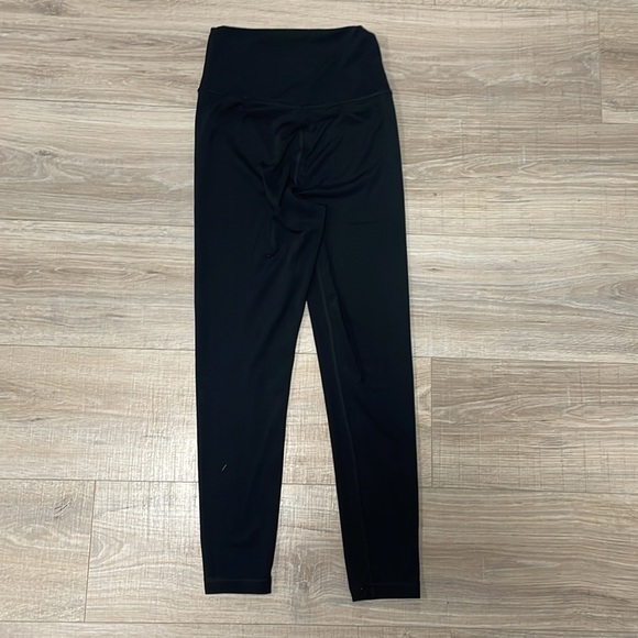 American Eagle Black Crossover Leggings Size Small Regular 7/8 Length - Picture 4 of 4